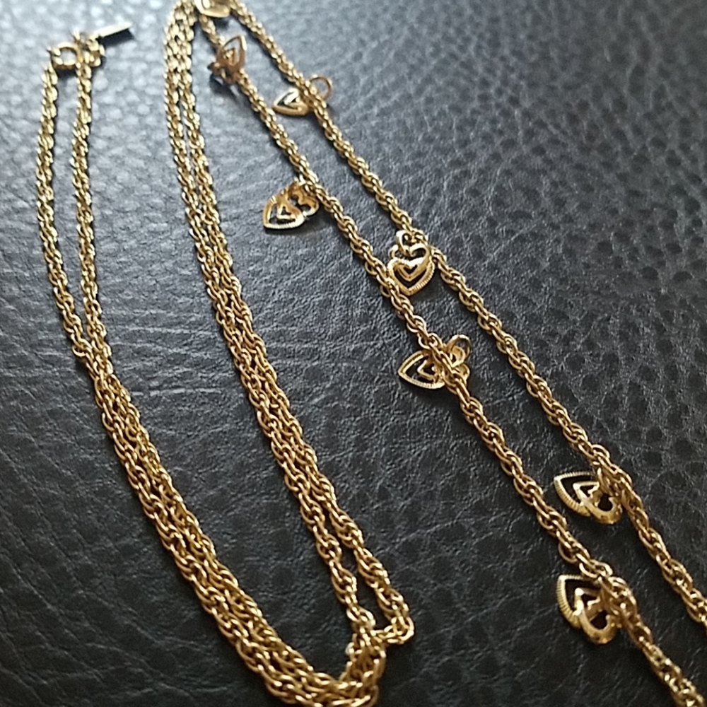 VTG Act II heart necklace